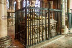 Longbridge IMM - Classic Car Road Trip: Canterbury Cathedral, the Tomb of the Black Prince, one of the most notable tombs in Canterbury Cathedral. The Black...