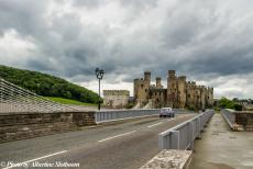 Ierland 2017 - Een road trip naar Ierland in een classic Mini: We bezochten het Kasteel van Conwy, een van de kastelen van de Engelse koning...