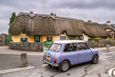 Ireland - A road trip through Ireland: We drove our Mini Authi from Tralee to Adare in County Limerick. This village is known for its traditional thatched...