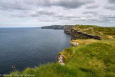 Ireland - A road trip through Ireland in a Classic Mini:&nbsp;From Westport, we drove to the Cliffs of Moher near Hag's Head Tower.&nbsp;We discovered a...