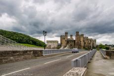 Ireland - A road trip to Ireland via England and Wales in a Classic Mini: In North Wales, we visited Conwy Castle, one of the castles of King Edward I of...