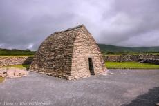 Ireland - A road trip through Ireland in a Classic Mini Authi, cruising Slea Head Drive: One of the most renowned monuments on the Dingle Peninsula is the...