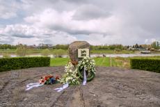 Commemoration Operation Quick Anger 2019 - Operation Quick Anger Commemoration 2019: The Crossing to Liberation monument on the east bank of the IJssel, with the river flowing... Commemoration Operation Quick Anger 2019 - Operation Quick Anger Commemoration 2019: The Crossing to Liberation monument on the east bank of the IJssel, with the river flowing...