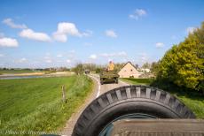 Commemoration Operation Quick Anger 2019 - Operation Quick Anger Commemoration 2019: A WWII Daimler Dingo and a WWII Jeep driving on a narrow dyke road near Westervoort in the... Commemoration Operation Quick Anger 2019 - Operation Quick Anger Commemoration 2019: A WWII Daimler Dingo and a WWII Jeep driving on a narrow dyke road near Westervoort in the...