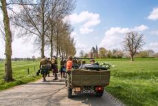 Herdenking Operatie Cannonshot 2019 - Herdenking van Operatie Cannonshot 2019: Een Willys MB Jeep uit de Tweede Wereldoorlog vervoerde een bloemenkrans naar de herdenking van deze...