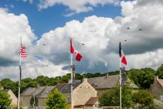 Normandy, 75 years after D-Day - Memorial tour in a Ford GPW Jeep through Normandy: Daks over Normandy. For the first time since WWII, more than thirty&nbsp;Douglas DC-3 and...