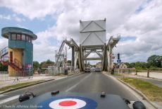 Normandy, 75 years after D-Day - Memorial tour in a Ford GPW Jeep through Normandy, 75 years after D-Day: Our Ford GPW Jeep crossed the new Pegasus Bridge in B&eacute;nouville....