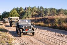 75 years after the Battle of Arnhem - Battle of Arnhem Commemorations:&nbsp;A 1942 Ford GPW Jeep driving on Ginkel Heath 75 years after the Battle of Arnhem to&nbsp;join the 75th...