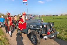 Arrival of Sinterklaas - Arrival of Sinterklaas in a 1942 Ford GPW Jeep: November 2022, after mooring his boat, Saint Nicholas was welcomed by the mayor. About two...