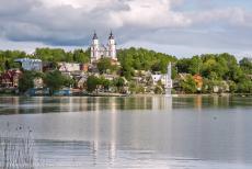 Lithuania - Classic Car Road Trip from the Netherlands&nbsp;to Lithuania: From the IMM campsite, we had breathtaking views over Lake Zarasas and Zarasai. This...
