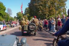 80th anniversary of the Battle of Arnhem - Classic Car Road Trip, 80th Anniversary of the Battle of Arnhem: The Race to the Bridge 2024, the convoy of more than 200 WWII vehicles travelled...