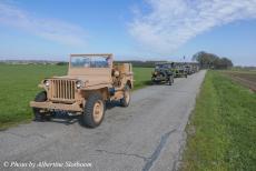 Herdenking Operation Quick Anger 2023 - Herdenking Operation Quick Anger 2023: Een Ford GPW Jeep uit 1942 in woestijnkleur, een kleur die door de Long Range Desert Group werd...