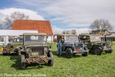 Commemoration Operation Quick Anger 2022 - Commemoration Operation Quick Anger 2022: AFrom left, a1942  Willys MB Jeep, a 1942 Ford GPW Jeep and a 1943 Willys MB Jeep on the...