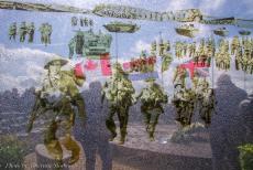 Commemoration Operation Quick Anger 2022 - Westervoort, Commemoration Operation Quick Anger&nbsp;2022: An information panel with a glass memorial plaque&nbsp;is part of the memorial...