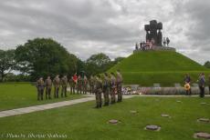 Normandy 2014 - Classic Car Road Trip Normandy: La Cambe German Military Cemetery. On the 6th of June 2014, a memorial ceremony was held to mark the...