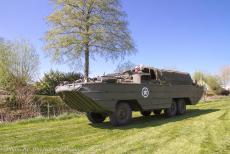Commemoration Operation Quick Anger 2025 - Commemoration Operation Quick Anger 2025: &nbsp;A 1944 GMC DUKW entering the grounds of Huize Vredenburg, Vredenburg House. The white star roundel...