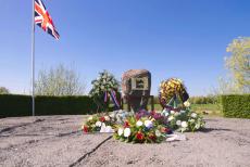 Commemoration Operation Quick Anger 2025 - Commemoration Operation Quick Anger 2025:&nbsp;The Crossing to Liberation war monument commemorates the Allied soldiers who died here in April...