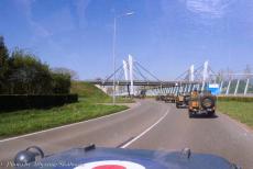 Commemoration Operation Quick Anger 2025 - Commemoration Operation Quick Anger 2025: The convoy of WWII military vehicles passed the Ferguson Bridge in Zevenaar. In 2004, the bridge was...