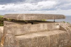 Normandy 2009 - Classic Car Road Trip Normandy: A German artillery observation bunker at Longues-sur-Mer, situated between Gold Beach and Omaha Beach....