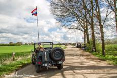 Operation Cannonshot Memorial Tour 2018 - Operation Cannonshot Memorial Tour: In our own original Ford GPW Jeep driving on the dyke road from the village of Voorst to...