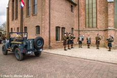 Operation Cannonshot Memorial Tour 2018 - Operation Cannonshot Memorial Tour: While the Highland Regiment Pipes and Drums played, the convoy of historic military vehicles drove...