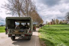 Herdenking Operatie Cannonshot 2018 - Herdenking Operatie Cannonshot 2018: De indrukwekkende colonne&nbsp;van historische voertuigen uit de Tweede Wereldoorlog,&nbsp;op weg...